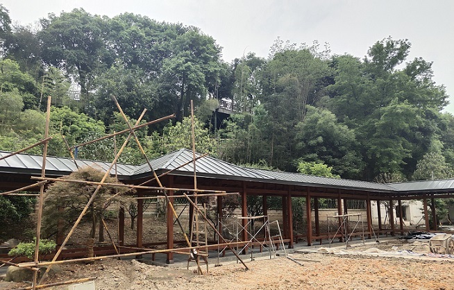 拓佳YX25-330铝镁锰板被云栖蝶谷别墅群选中